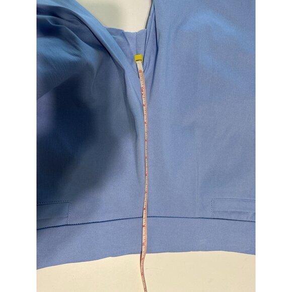 NWT Kim Rogers 14 Petite Capri Tummy Control Blue Pull On Pockets - Picture 5 of 11